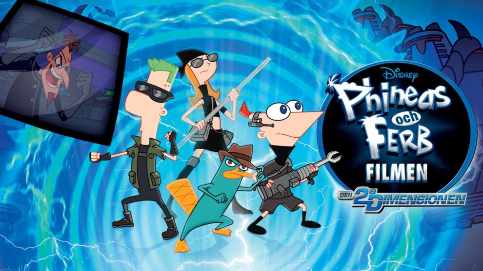 Phineas And Ferb The Movie Across the 2nd Dimension Rare Toons India