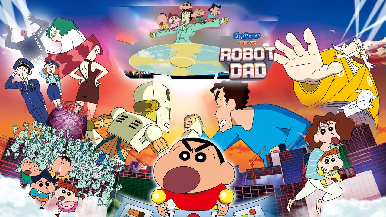Shin Chan Movie Robot Dad The Movie Hindi – Tamil – Telugu Download Rare Toons India