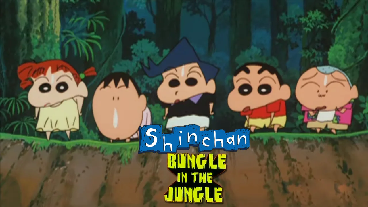Shin Chan in Bungle In The Jungle Hindi Dubbed Movie Hindi – Tamil Download FHD Rare Toons India