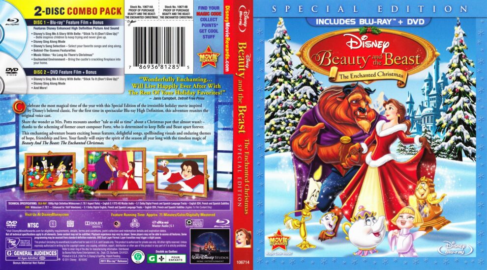 Beauty and the Beast: (1997) The Enchanted Christmas Movie Hindi Download (360p, 480p, 720p HD, 1080p FHD)