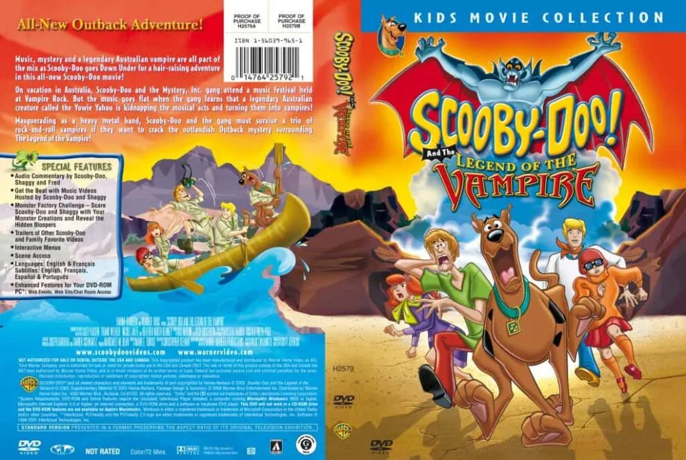 Scooby Doo and the Legend of the Vampire Movie Hindi Dubbed Download (360p, 480p, 720p HD)